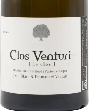2022 科西嘉「果園」白酒 Domaine Vico, Corse "Clos Venturi Le Clos" Blanc。